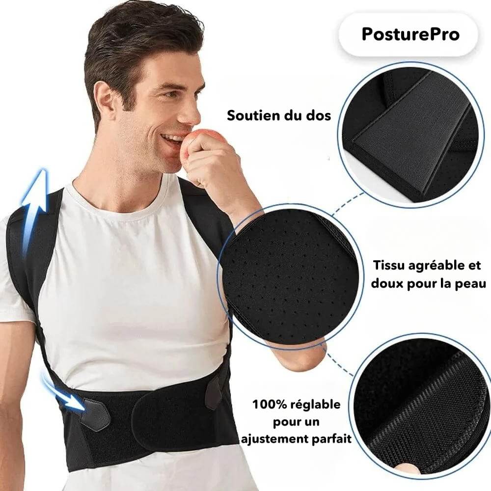 PosturePro™ CEINTURE DE SOUTIEN DORSAL. (GB)