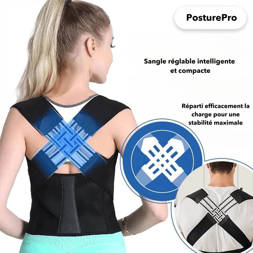 PosturePro™ CEINTURE DE SOUTIEN DORSAL. (GB)