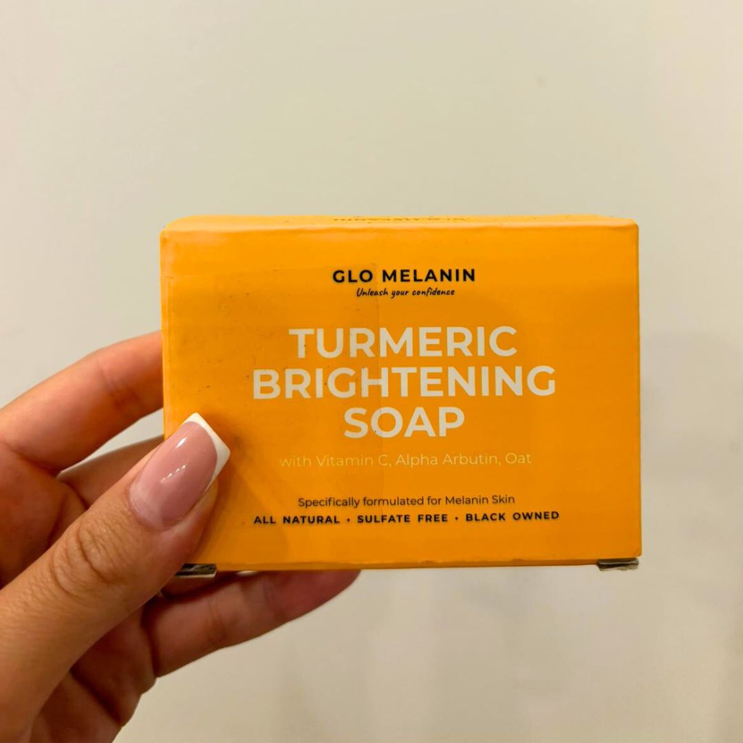 Turmeric Brightening Soap (with Vitamin C, Alpha Arbutin, Oat) 