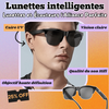 Lunettes de soleil Bluetooth 2 en 1 2025